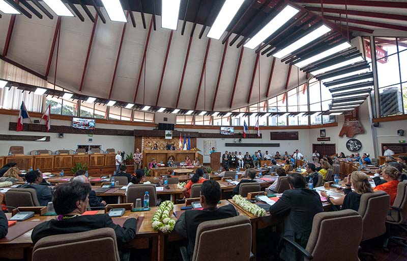 Assemblée de Polynésie © Cédric VALAX