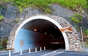 Tunnel au "Trou du souffleur" © DR