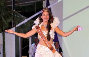 Teuira Napa Miss Pacifique Sud 2013 © DR