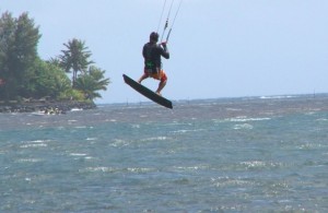 Kite surf-Kite loop contest