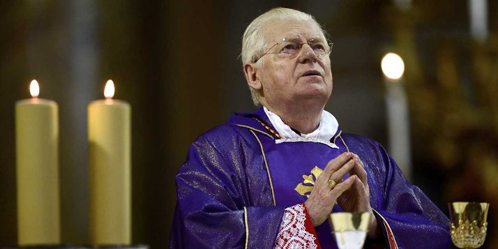 Le cardinal Angelo Scola, l'un des conservateurs opposés à une ouverture dogmatique de l'Eglise. © Reuters