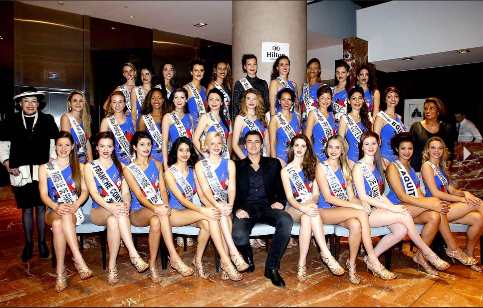 Les candidates à l'élection Miss Prestige National 2015