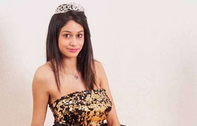 Maeva Portebois, 18 ans, candidate pour l'élection Miss Prestige National