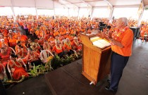 Gaston Flosse congrès du Tahoeraa