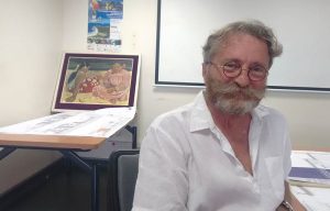 Dans le cadre de la journée mondiale de la santé mentale, Dr. Geraud, sur la photo, et deux autres collègues du Centre hospitalier donneront une conférence ce samedi 15 octobre au Musée Gauguin à Papeari. © Manava Tepa