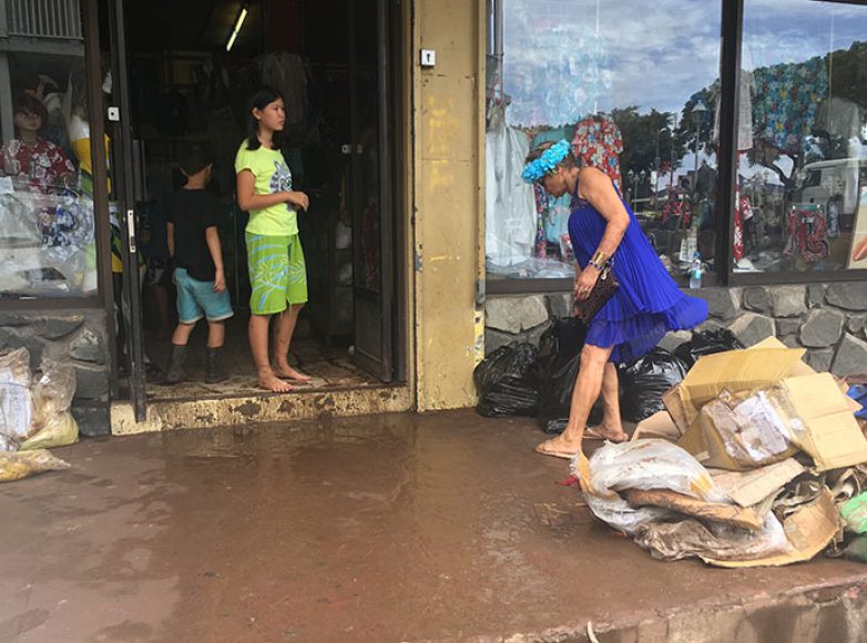 Commerce inondation