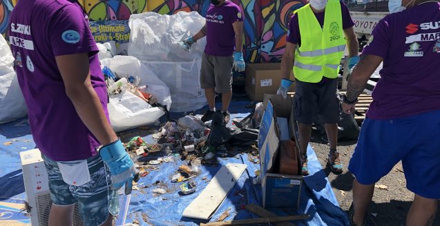déchets-clean up day-nautisport