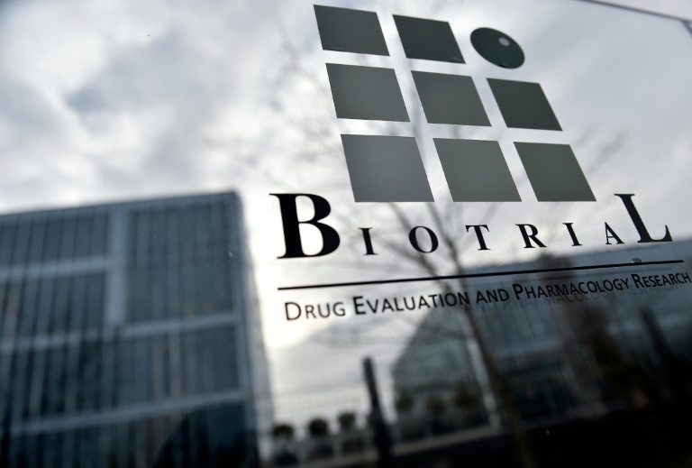 Le laboratoire Biotrial de Rennes, le 16 janvier 2016. &copy; AFP