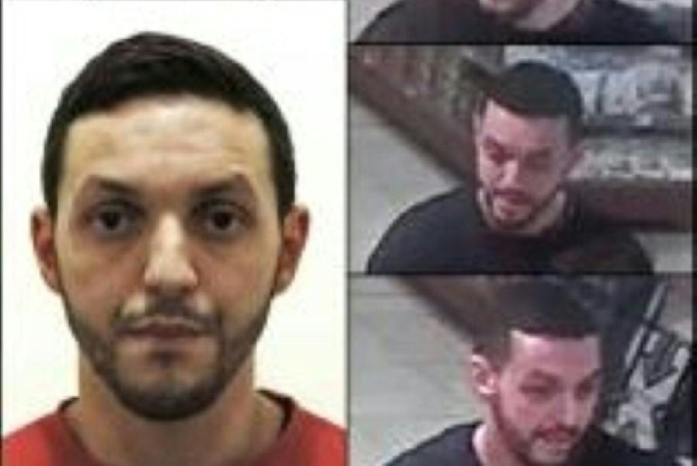 Photo montage fournie par la police f&eacute;d&eacute;rale belge de Mohammed Abrini   . &copy; AFP