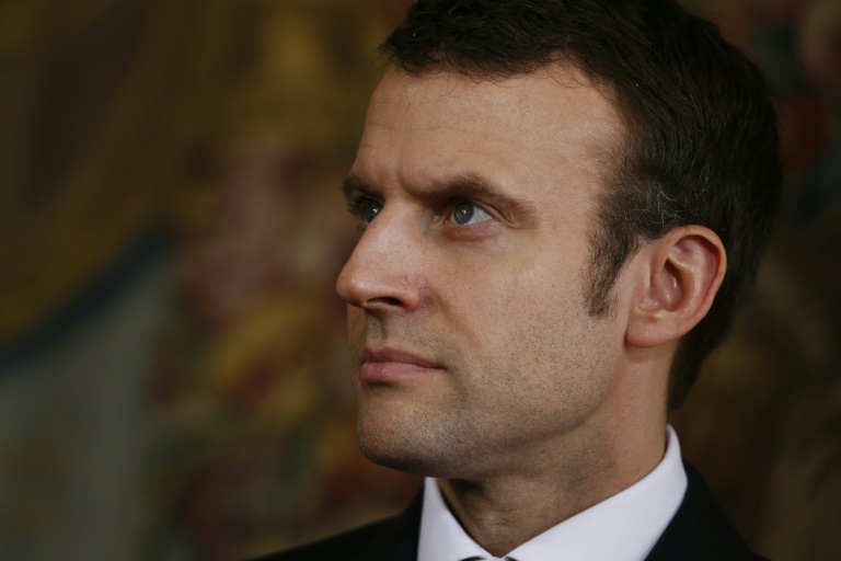 Emmanuel Macron le 11 mars 2016 à Paris. © AFP